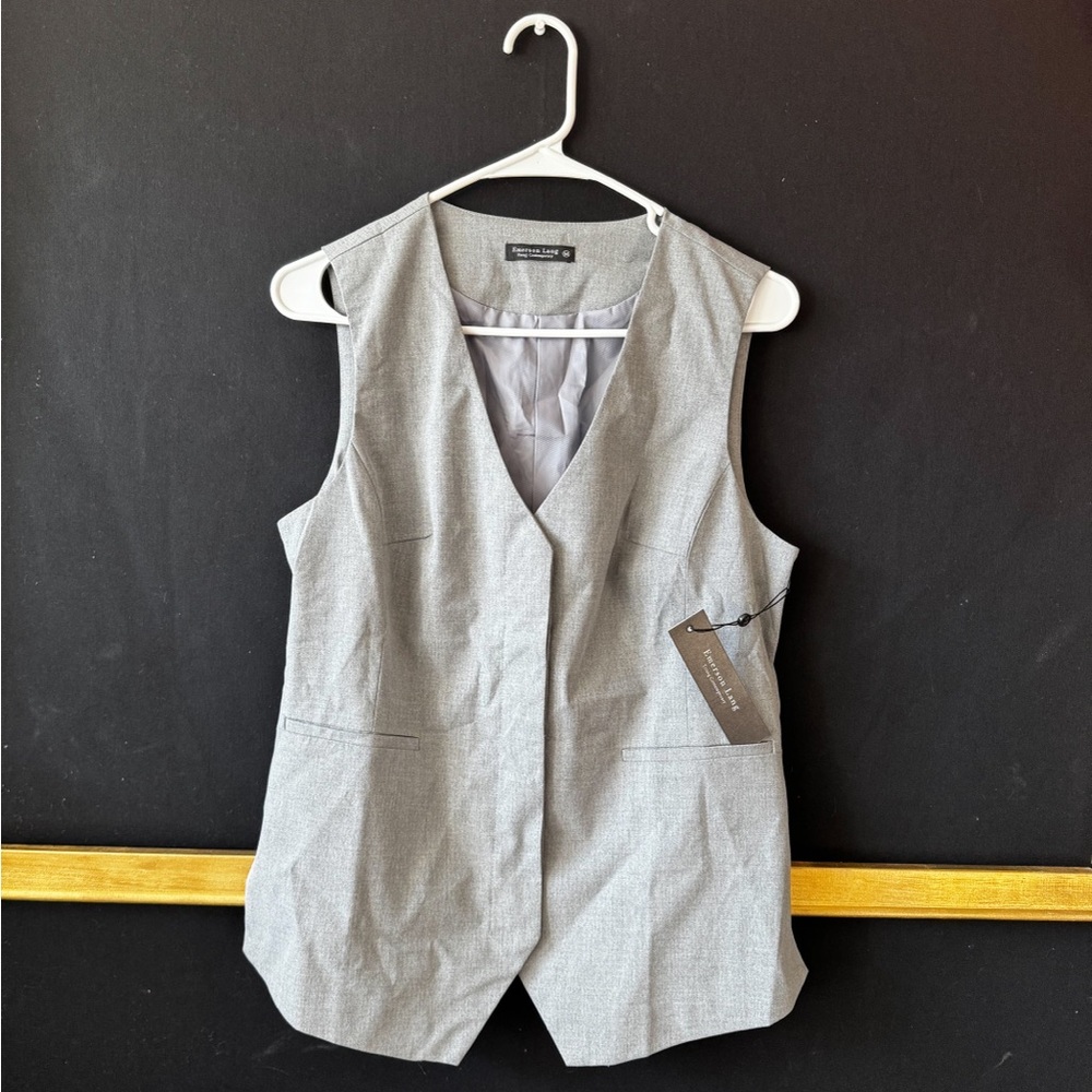 Gray Women's Vest